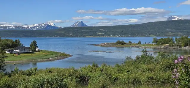 Bilde tatt av selger fra veranda.