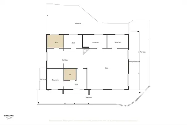Plantegning 1.etasje