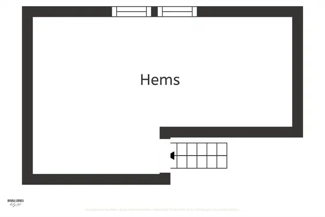 Plantegning hems